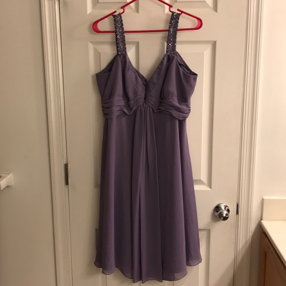 Lavender Bridesmaid Dress